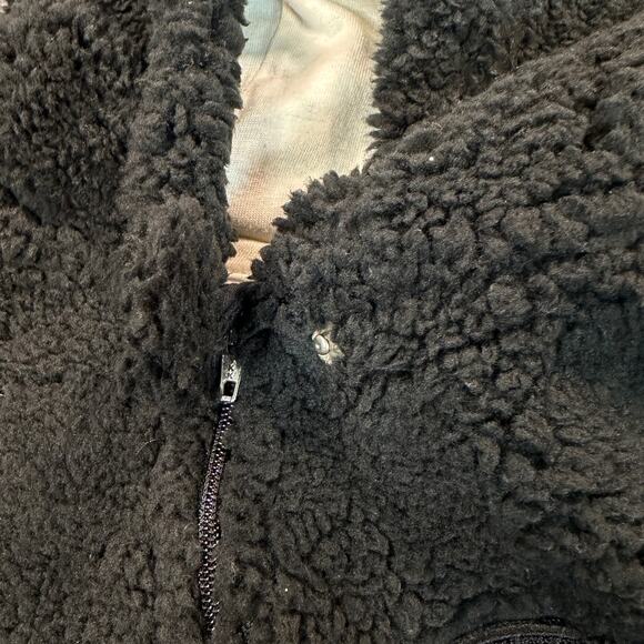 NFL Pittsburgh Steelers Snowsuit 3-6M Fuzzy Black Fleece Full Zip Soft Winter - Picture 9 of 11